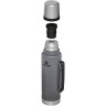 Термос Stanley Classic 1,4 л, серый (10-12417-002)